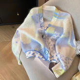 Soft Pastels Knitted Cardigan