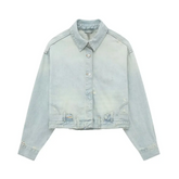 Reconstructed Jeans Denim Jacket