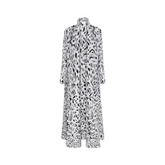 Tie Waist Plisse Coat