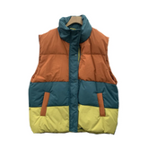 Multicolor Sleeveless Loose Waistcoat