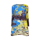 Pre Order: Blue Lake Pleated Long Top