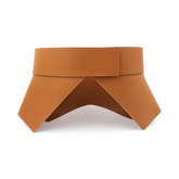 Corset Type Leather Wide Belt