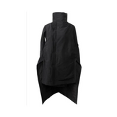 Irregular Hem Mid-length Padded Coat