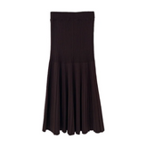 Viscose Knitted Mid-Length Skirts