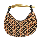 Pre Order: Bone Handle Leather Shoulder Bag