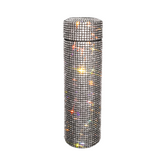 Rhinestones Double Wall Stainless Flask
