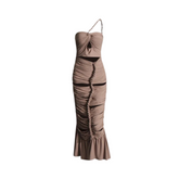Twist Ropes Sexy Cutout Dress