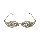 Rhinestones Geometric Costume Eyewear