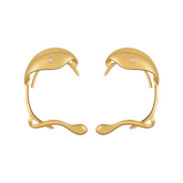 Snake Copper Ear Cuffs Earrings