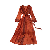 Polka Dots Beach Wrap Dress