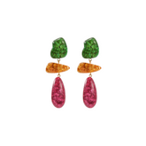 Pre Order: Baroque Stones Dangling Earrings