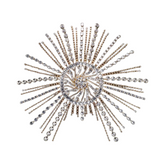 Cascading Rhinestones Chains Headpiece