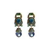 Pre Order: Azure Dangling Clip Earrings