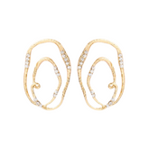Assorted Design Gold Plated Earrings
