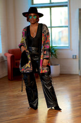 Icons Knitted Mid-Length Cardigan