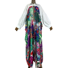 Trendy Long Sleeve Printed Cardigan - WINI