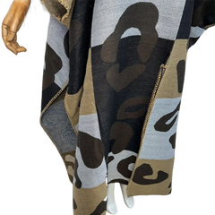 Chic Abstract Kaftan Dress - WINI