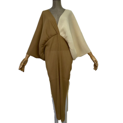 Chic Two tone Kaftan Dress - WINI