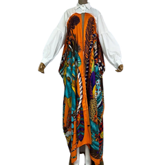 Trendy Long Sleeve Printed Cardigan - WINI