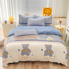 1 Pc 100% Cotton Duvet Cover 200x200,Small Fresh Single Quilt Cover,Without Pillowcase,No Bed Sheet