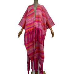 Tassel Poncho Cardigan - WINI