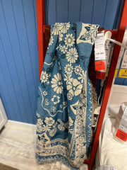 Europe Style Sofa Throw Blanket Cotton Thread Knitted Blanket with Tassel Floral Bohemian Sofa Cover Bed Blanket Camping Rug