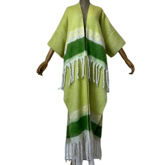 Elegant Bohemian Tassel Long Cardigan - WINI