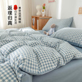 Bedding Set 2 Bedrooms Sheet Duvet Cover Linens Bedspread Euro Nordic 150 Beds for Girls King Size Luxury Pillowcase Cute Bed