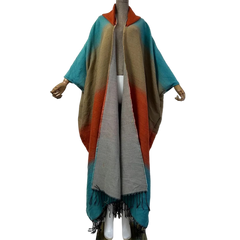 Pre Order: Bohemian Cozy Maxi Hooded Cardigan - WINI