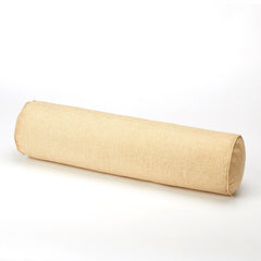 Solid Color Round Removable Washable Lumber Cushion Pillow Bed Roll Light Pillow Travel Back Leg Column Support Head Cushion