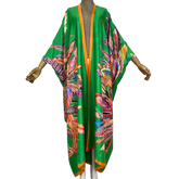 Vibrant Chic Maxi Cardigan - WINI