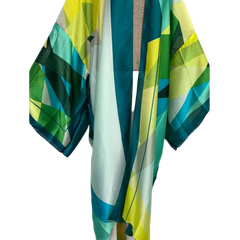 Elegant Silk Kimono Cardigan - WINI