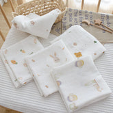 Newborn Baby Swaddle Blanket Summer Bamboo Cotton Muslin Swaddle Soft Bedding Thin Receive Blankets Stroller Cover