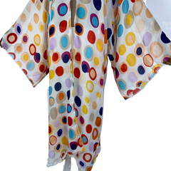 Colorful Cover up Kimono Cardigan - WINI