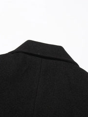 Zipper Splicing Deconstructed Irregular Suit Jacket