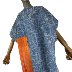 Denim with Tassel Kaftan Dress - WINI