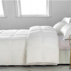 Peter Khanun 100% White Goose Down Filler 3D Bread Duvet/Quilt/Comforter Winter Luxury Blankets 100% Cotton Shell 015