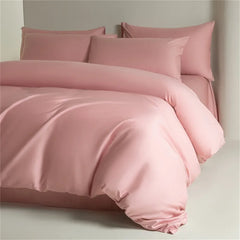 Egyptian Cotton Bedding Sets Bed Linens Ru Europe Queen King Family Sheet Duvet Cover Pillowcase Solid Underwear