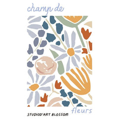 Ins Door Curtain for Bedroom Living Room Kitchen Nordic Half Partition Curtains Printed Noren Hanging Cortinas Home Decor