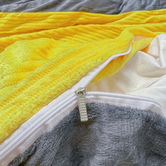 3pcs duvet cover Winter Warm Bedding sets Double Quilt Cover king Twin queen size bed thick Flano Coral Fleece with pillowscase