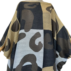 Chic Abstract Kaftan Dress - WINI