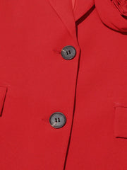 Scarlet 3D Roses Blazer