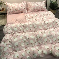 Luxury Nordic Covers for Bed...bed Sky Girl Room Duvet Cover 150*200 Bedclothes Bedding Set Duvet Cover Comforter Sets Bed Sheet