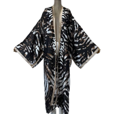 Stylish Leopard Print Kimono Cardigan - WINI