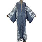 Cozy Striped Kimono Cardigan - WINI