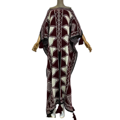 Elegant Boho Kaftan Dress - WINI