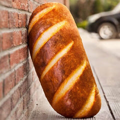Bread Design Plush Throw Cushion Soft Washable Removable Pillow Kids Room Gift Stuffed Toy Home Decorative