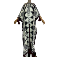Elegant Boho Kaftan Dress - WINI