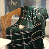 Chenille Blanket Sofa Bed Office Adult Kids Tasseled Blanket Four Seasons Soft Home Portable Blanket