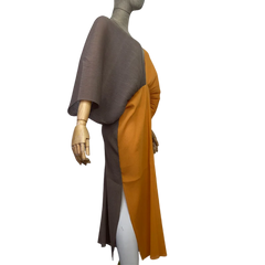 Chic Two tone Kaftan Dress - WINI